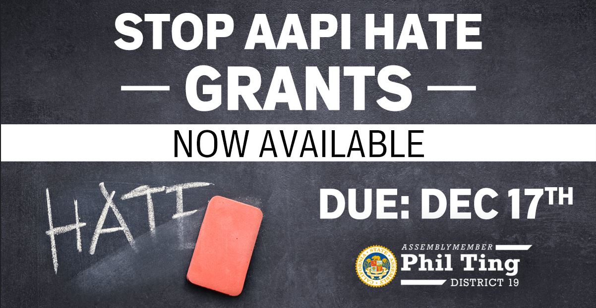 Applications Now Open For State Grants To Address Hate Against Asians & Pacific Islanders