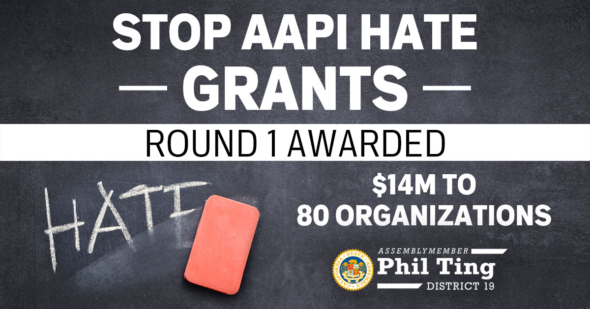 Stop AAPI Hate Grants Awarded