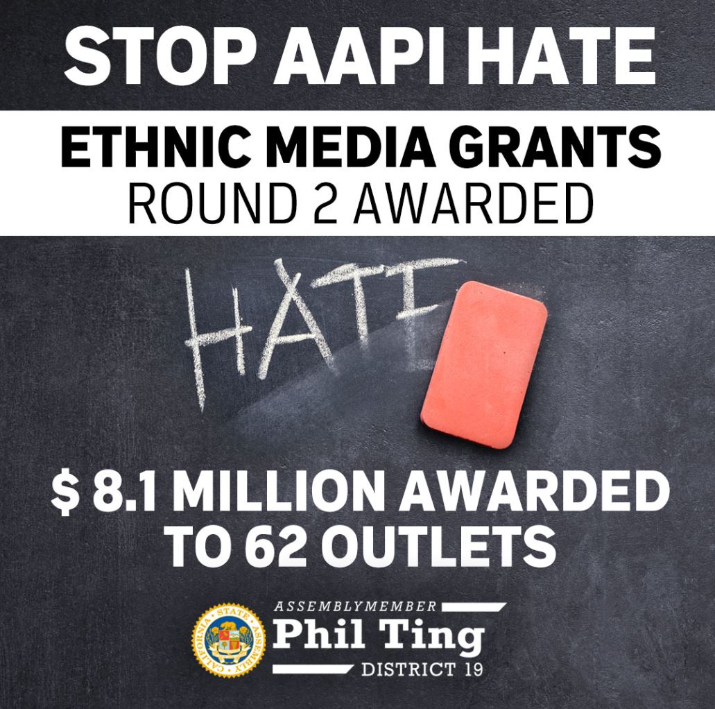CA State Library Awards Additional $8.1 Million in Grants to Ethnic Media Outlets 