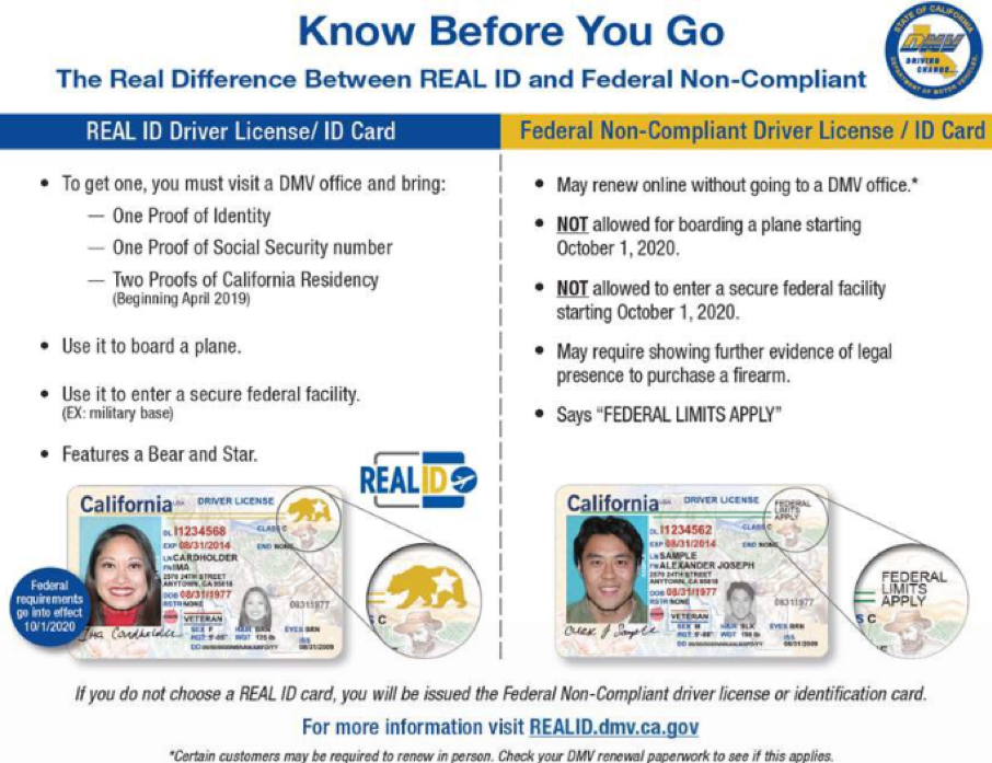 what are employment documents for real id
