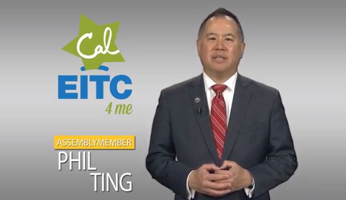 Assemblyman Ting EITC video screen capture graphic link