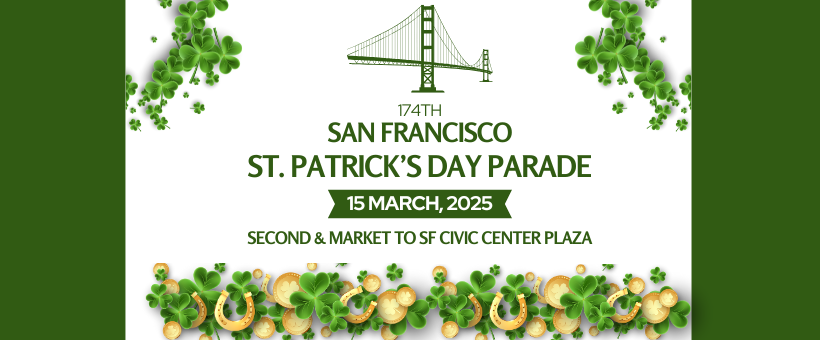 174th San Francisco St. Patrick’s Day Parade Graphic