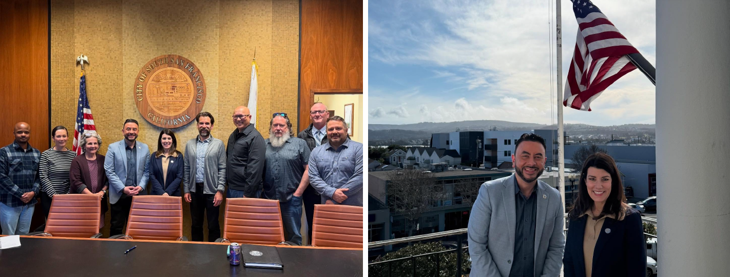 Asm. Stefani Meeting with South San Francisco Mayor Eddie Flores and City Leaders