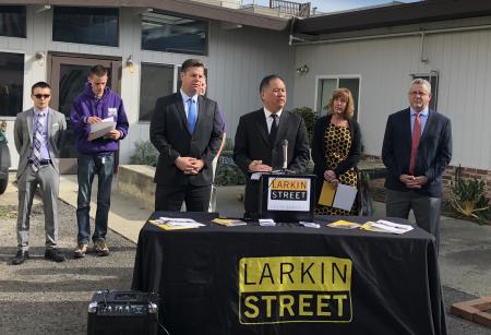 Assemblymember Phil Ting and others announce 0 million state grant for homeless youth