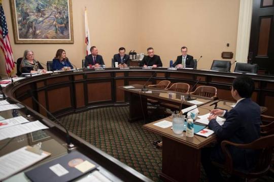 Assemblymember Ting and Members of the Assembly Committee on Jobs, Economic Development, and the Economy