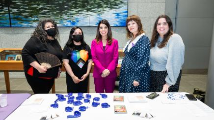 Asm. Stefani DV Awareness Event Photo with guests